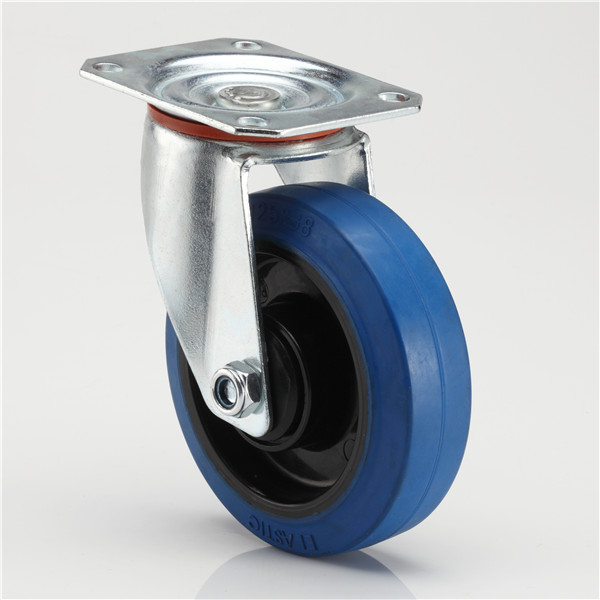 Natural Rubber Swivel Castor